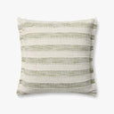 GREEN IVORY PILLOW 22x22 PILLOW