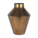 Brushed Gold Metal Vase