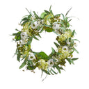 "SB" 24" RANUNCULUS AND HYDRANGEA WREATH