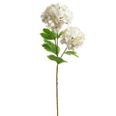 19" REAL TOUCH WHITE HYDRANGEA SPRAY