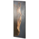Hennessy 24x68 Brown Horse Original Hand Painted on Wood Oil Painting