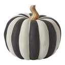 STRIPED CERAMIC PUMPKIN