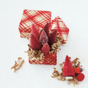 Red Plaid Nesting gift Boxes
